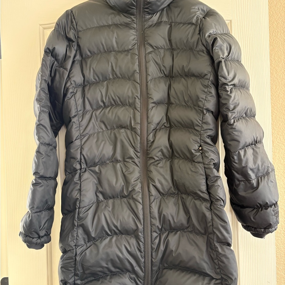 Mountain Hardwear Women's Long Black Puffer Jacket